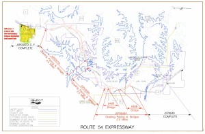 Hwy 54 Expressway Map       